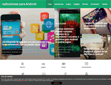 Tablet Screenshot of aplicacionesparaandroid.org